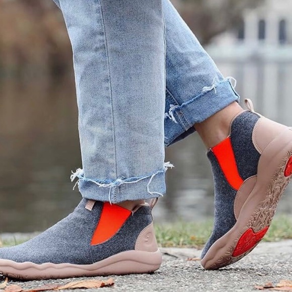 UIN Women's High Top Ankle Fashion Boots Casual Comfort Walking Shoes - Picture 3 of 9